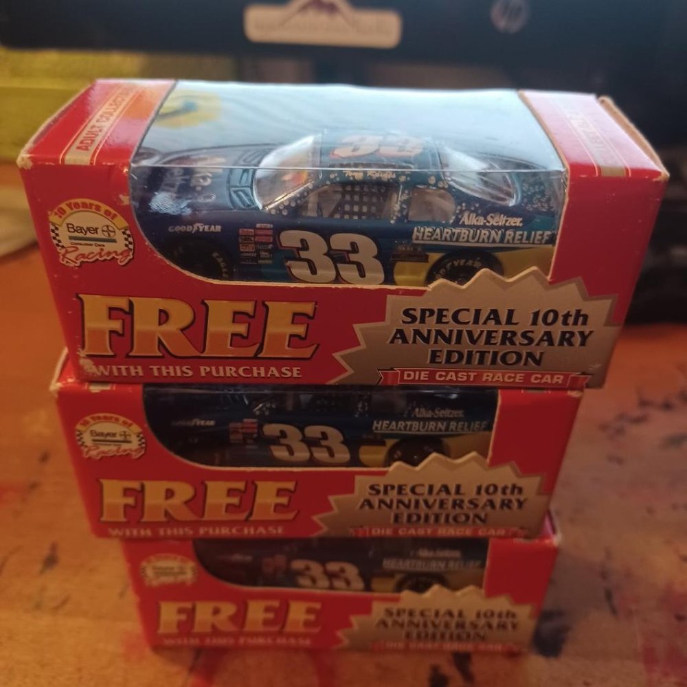 3 Bayer Special 10th Anniversary Edition Die Cast Car